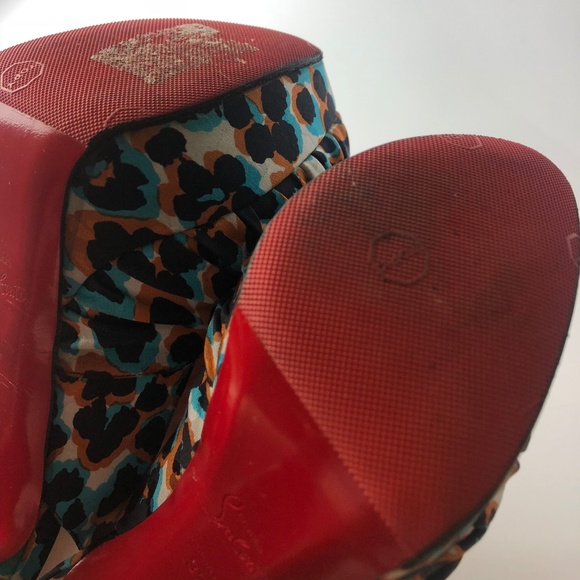 Christian Louboutin Jenny 150 Fabric Pumps 37 - Picture 8 of 9